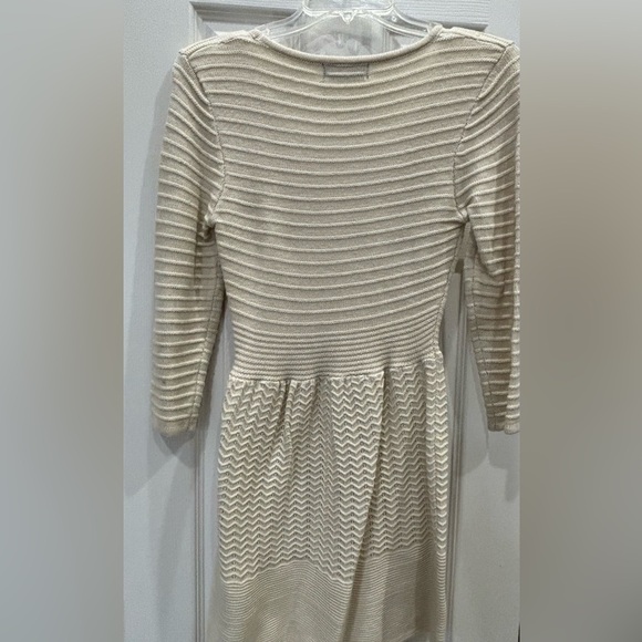 Cream Colored Winter Dress - Picture 4 of 5